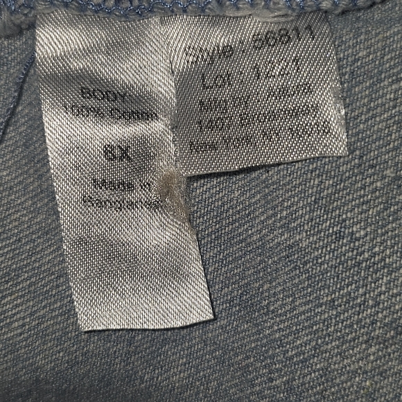 Classic Blue Kids Denim Vest Sleeveless Design - Picture 4 of 4